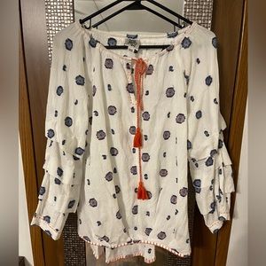 Ivy Jane Oversized Peasant Shirt